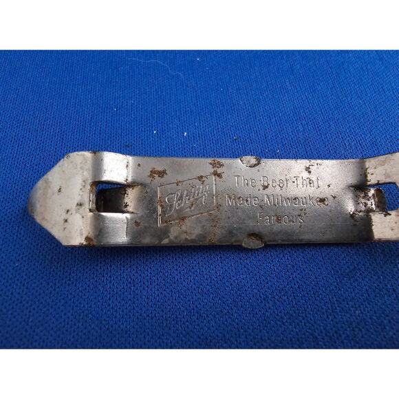 Vintage Schlitz Beer Bottle Opener - Milwaukee - 3-1/2" - Picture 2 of 4